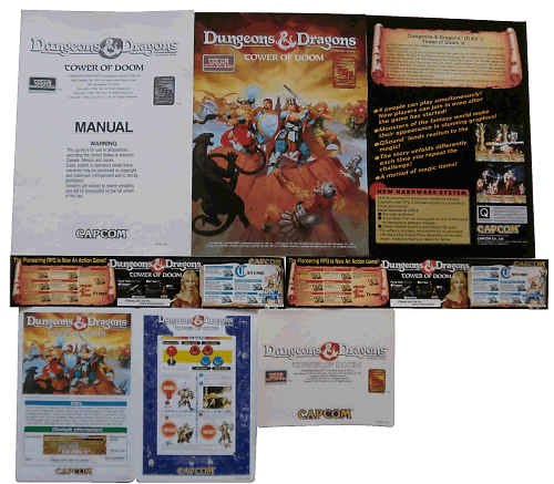 Capcom - CPS 2 System B board - Dungeons & Dragons - Tower of Doom